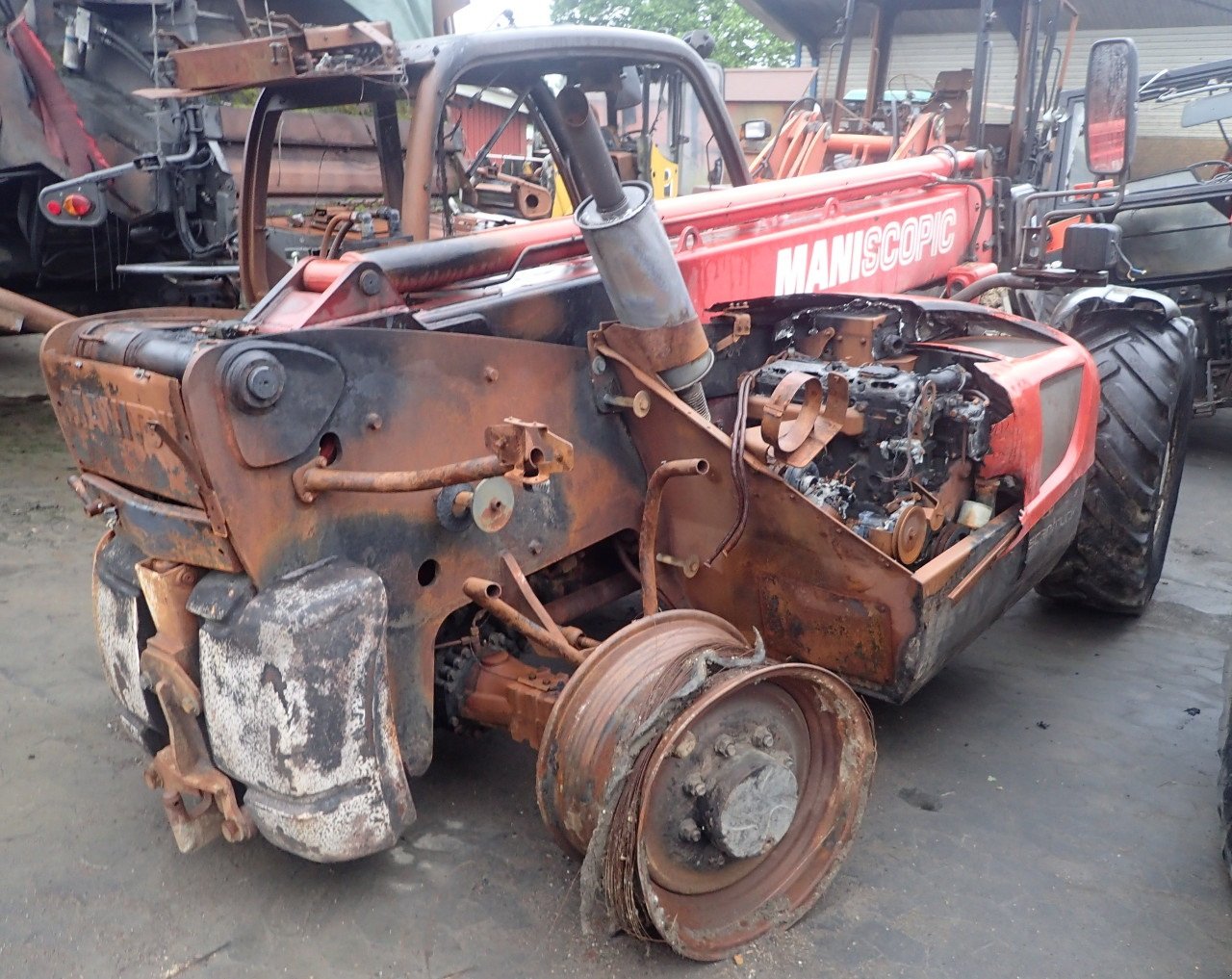 Teleskoplader of the type Manitou MLT1035, Gebrauchtmaschine in Viborg (Picture 4)