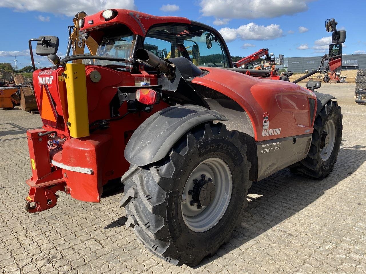 Teleskoplader Türe ait Manitou MLT1040-145PS L ELIT, Gebrauchtmaschine içinde Skive (resim 4)