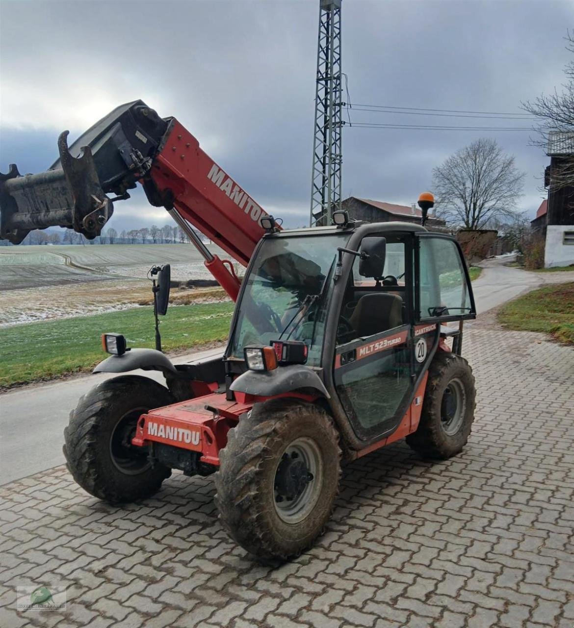 Teleskoplader del tipo Manitou MLT523 Turbo, Gebrauchtmaschine en Münchberg (Imagen 1)