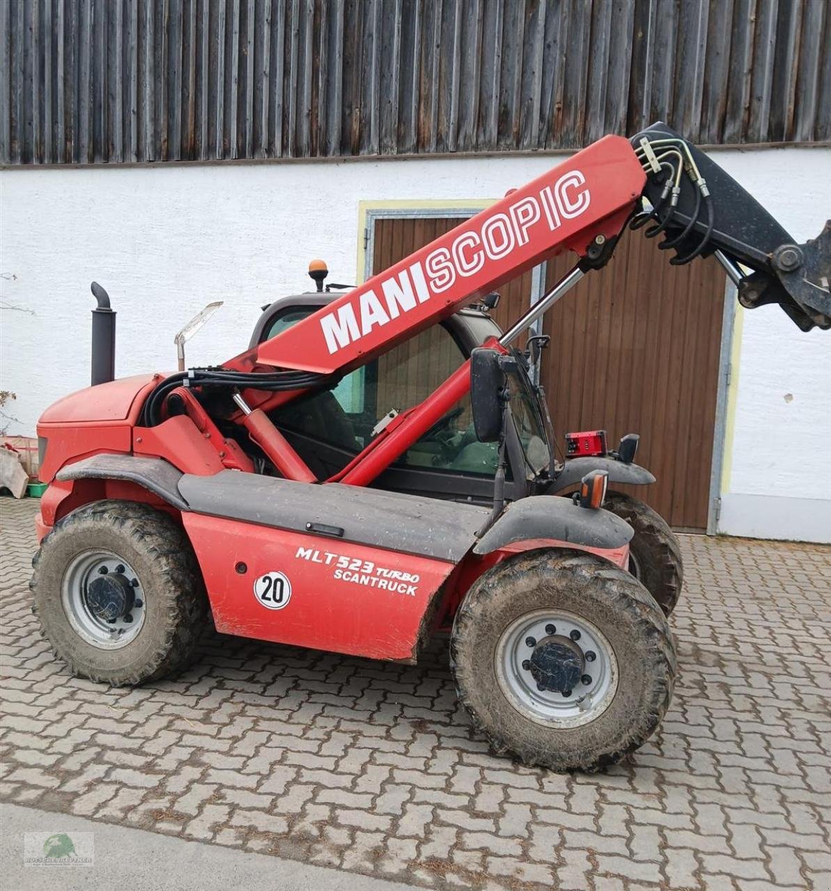 Teleskoplader del tipo Manitou MLT523 Turbo, Gebrauchtmaschine en Münchberg (Imagen 3)