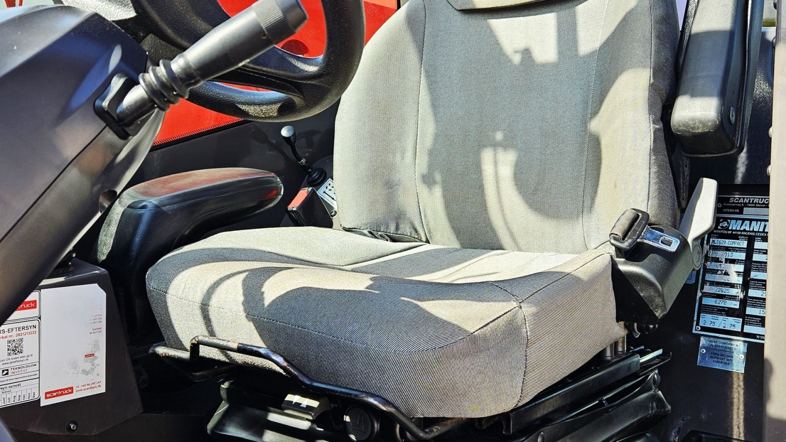 Teleskoplader of the type Manitou MLT629 / 3000 timer / meget udstyr, Gebrauchtmaschine in Arden (Picture 20)