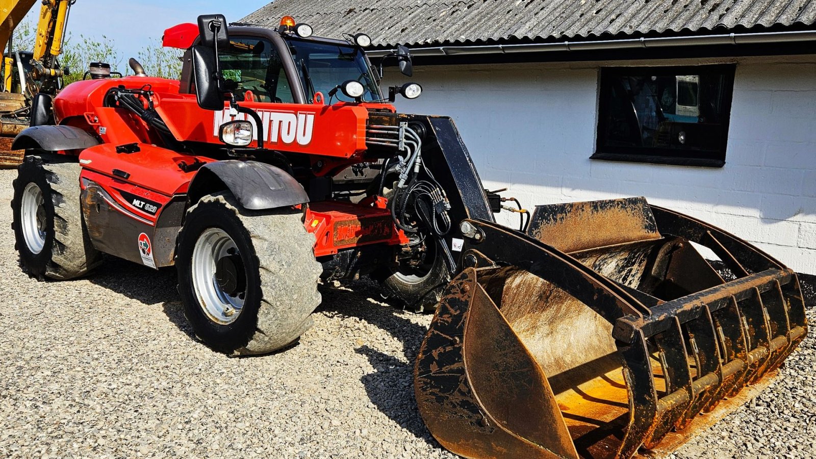 Teleskoplader of the type Manitou MLT629 / 3000 timer / meget udstyr, Gebrauchtmaschine in Arden (Picture 2)