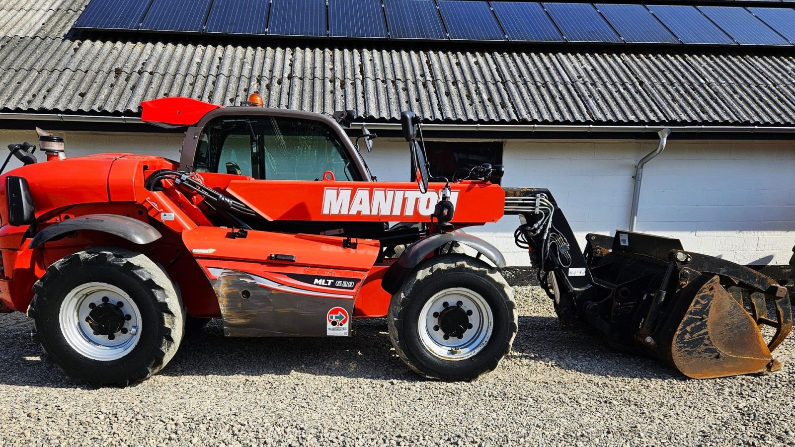 Teleskoplader of the type Manitou MLT629 / 3000 timer / meget udstyr, Gebrauchtmaschine in Arden (Picture 1)