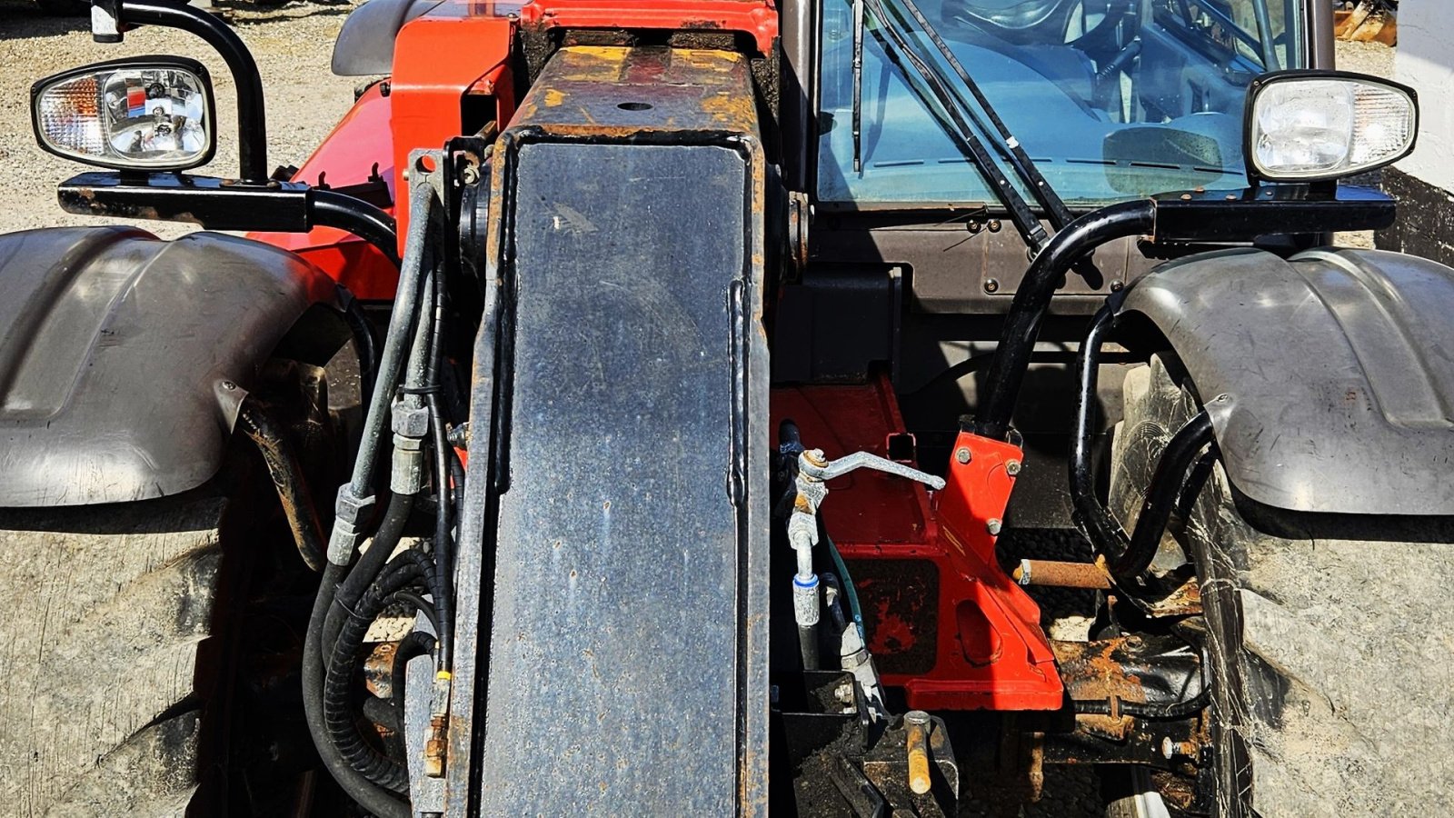 Teleskoplader tip Manitou MLT629 / centralsmøring og hitch krog / meget udstyr, Gebrauchtmaschine in Arden (Poză 8)