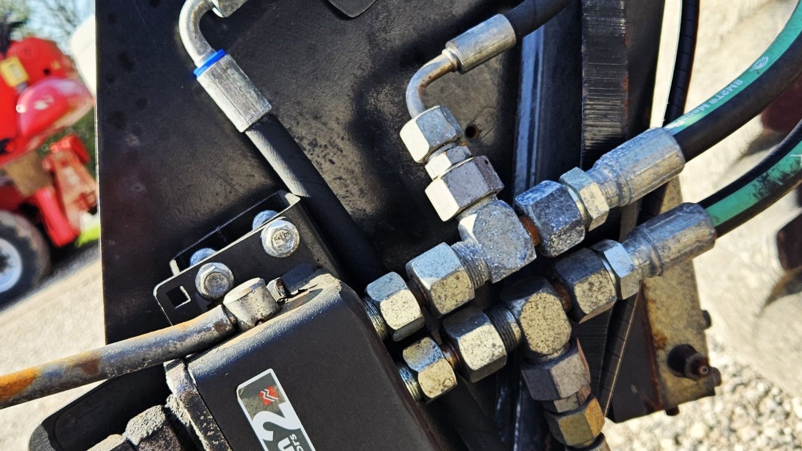 Teleskoplader tip Manitou MLT629 / centralsmøring og hitch krog / meget udstyr, Gebrauchtmaschine in Arden (Poză 11)