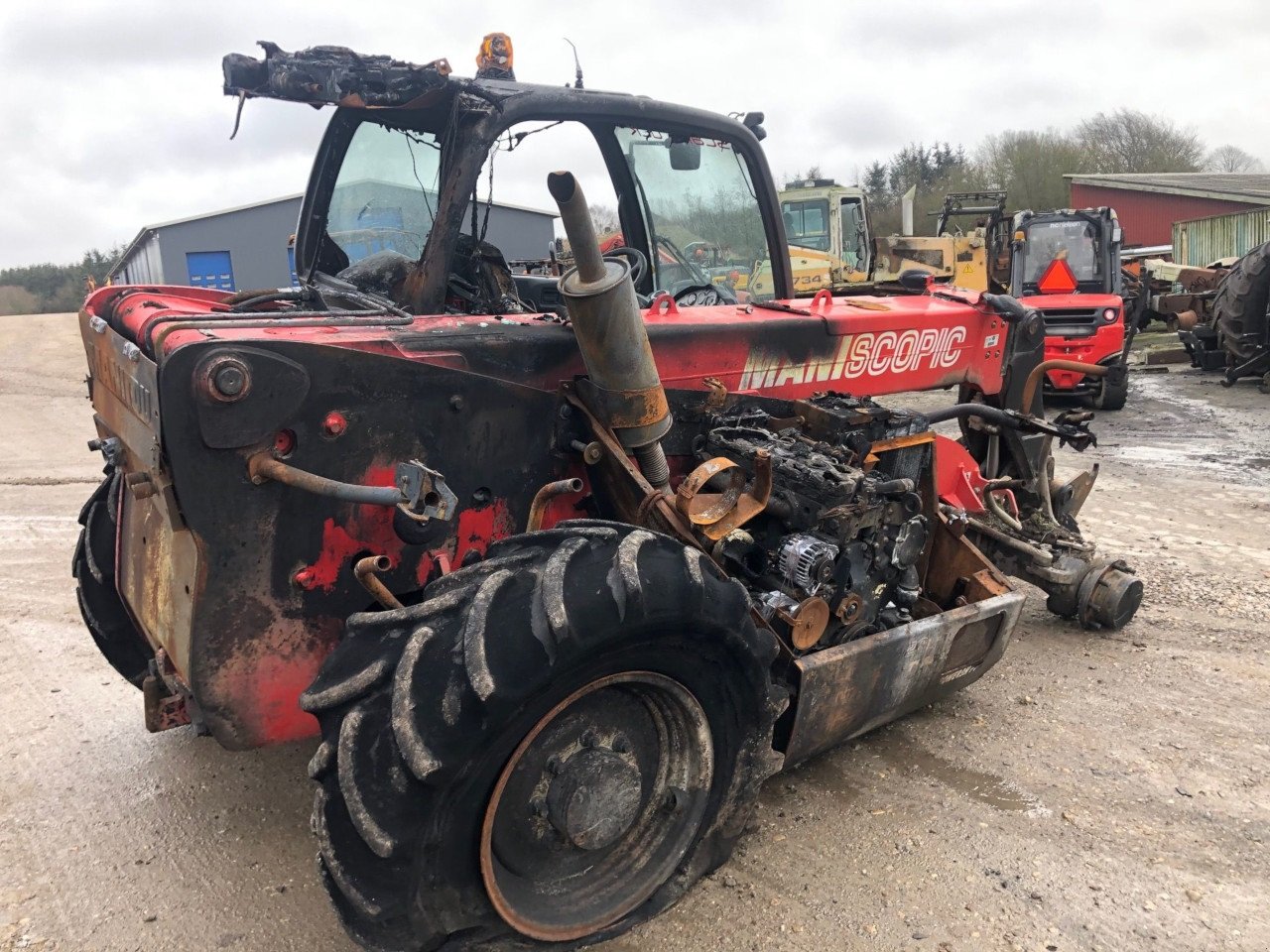 Teleskoplader του τύπου Manitou MLT735-120 LSU, Gebrauchtmaschine σε Viborg (Φωτογραφία 5)