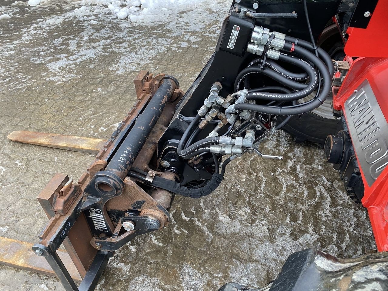 Teleskoplader vrste Manitou MLT735-120PS ELITE, Gebrauchtmaschine v Skive (Slika 12)