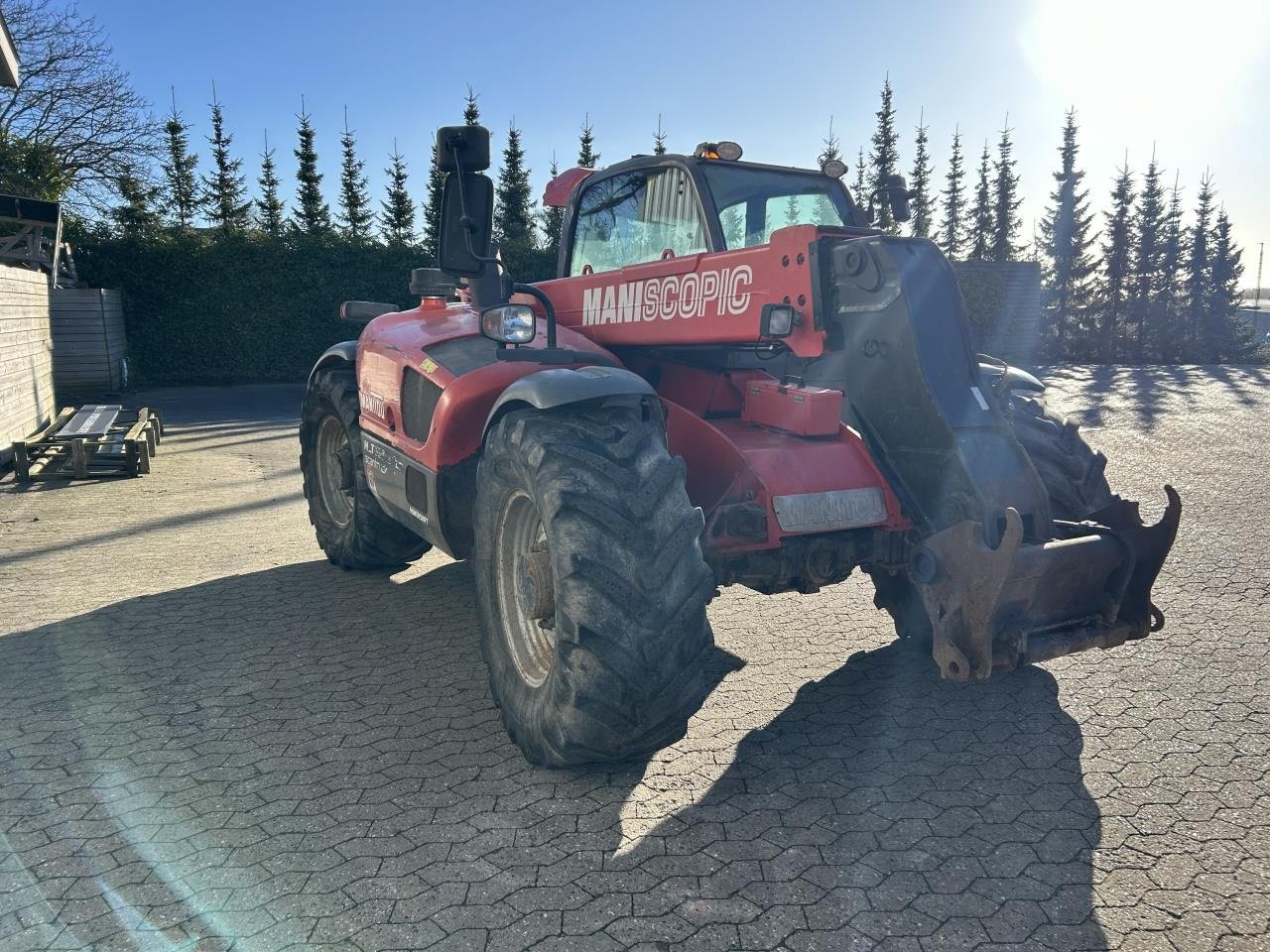Teleskoplader van het type Manitou MLT735 ISU, Gebrauchtmaschine in Videbæk (Foto 2)