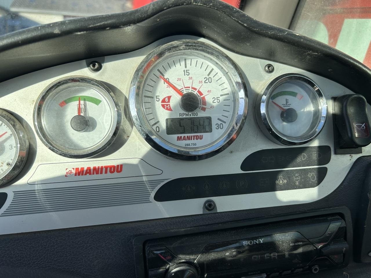 Teleskoplader van het type Manitou MLT735 ISU, Gebrauchtmaschine in Videbæk (Foto 5)