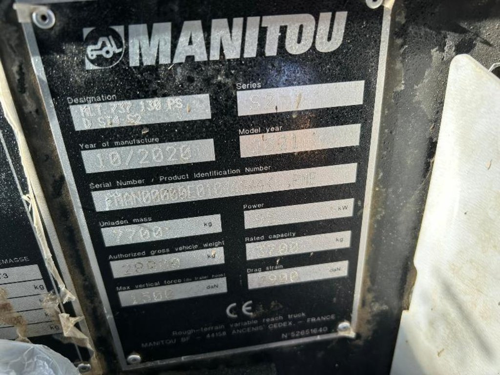 Teleskoplader tip Manitou MLT737-130 PS+, Gebrauchtmaschine in JOSSELIN (Poză 6)