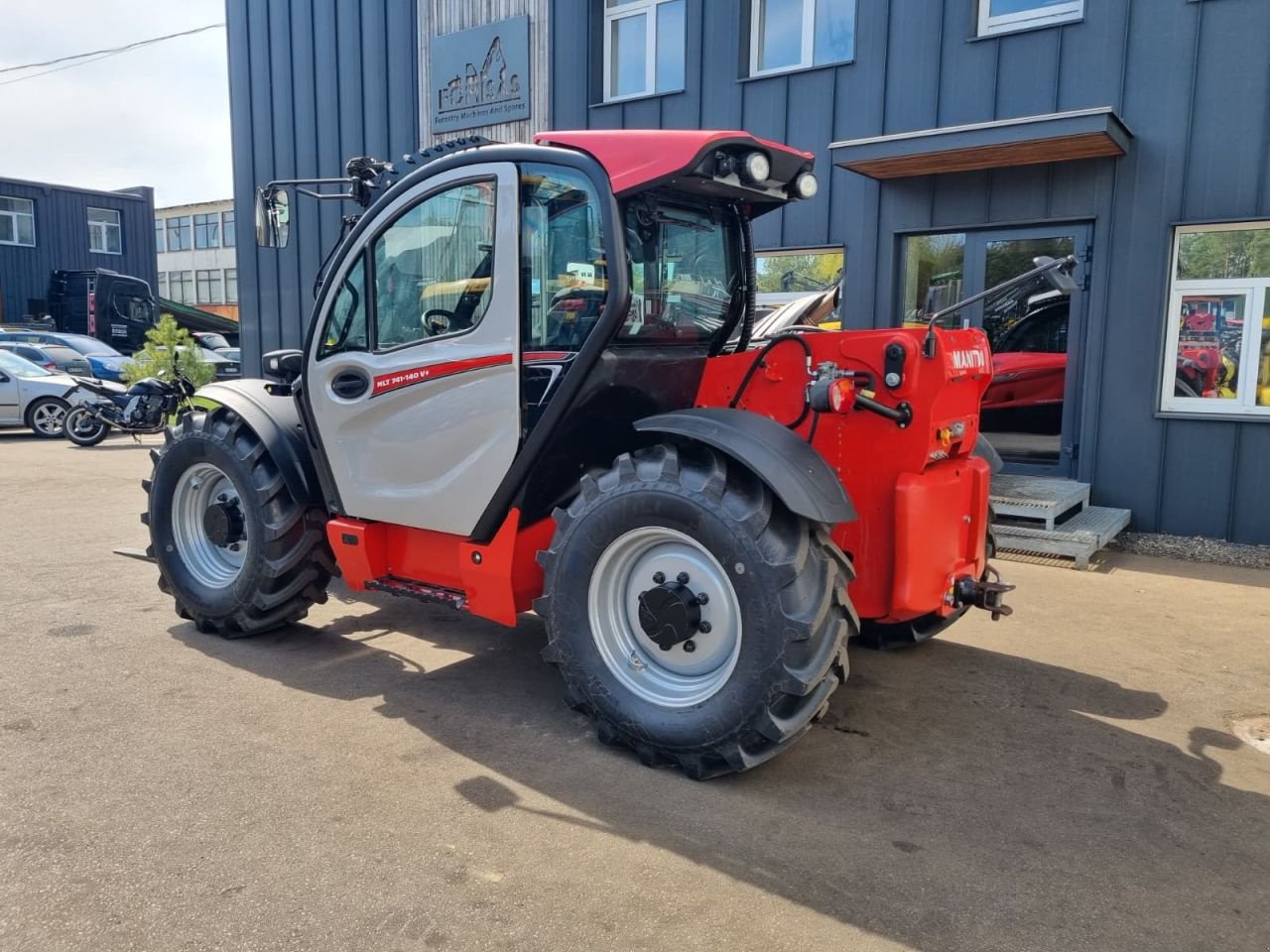 Teleskoplader типа Manitou MLT741, Gebrauchtmaschine в Kazlu Ruda (Фотография 3)