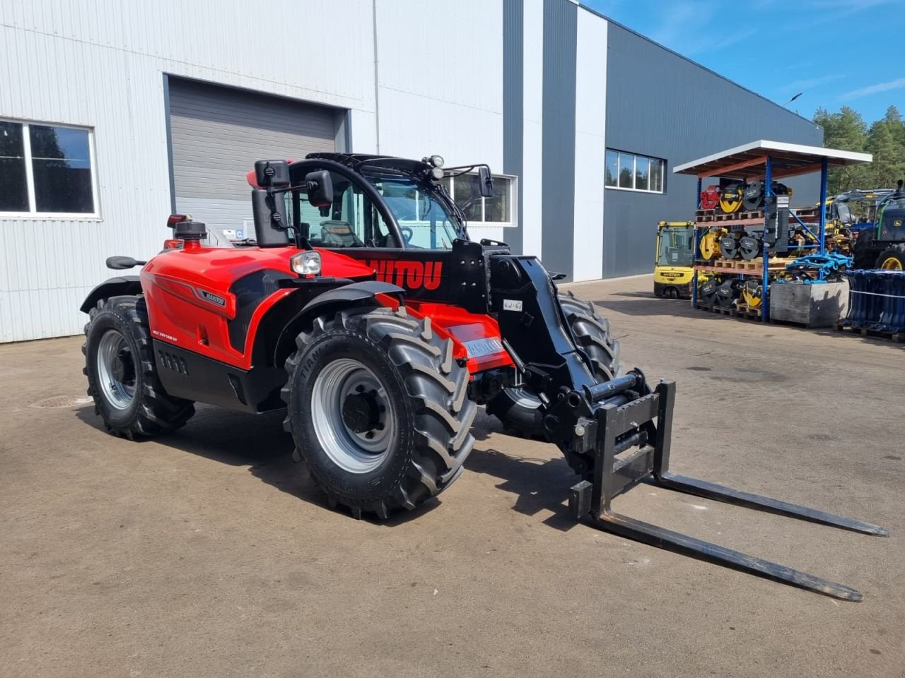 Teleskoplader типа Manitou MLT741, Gebrauchtmaschine в Kazlu Ruda (Фотография 5)