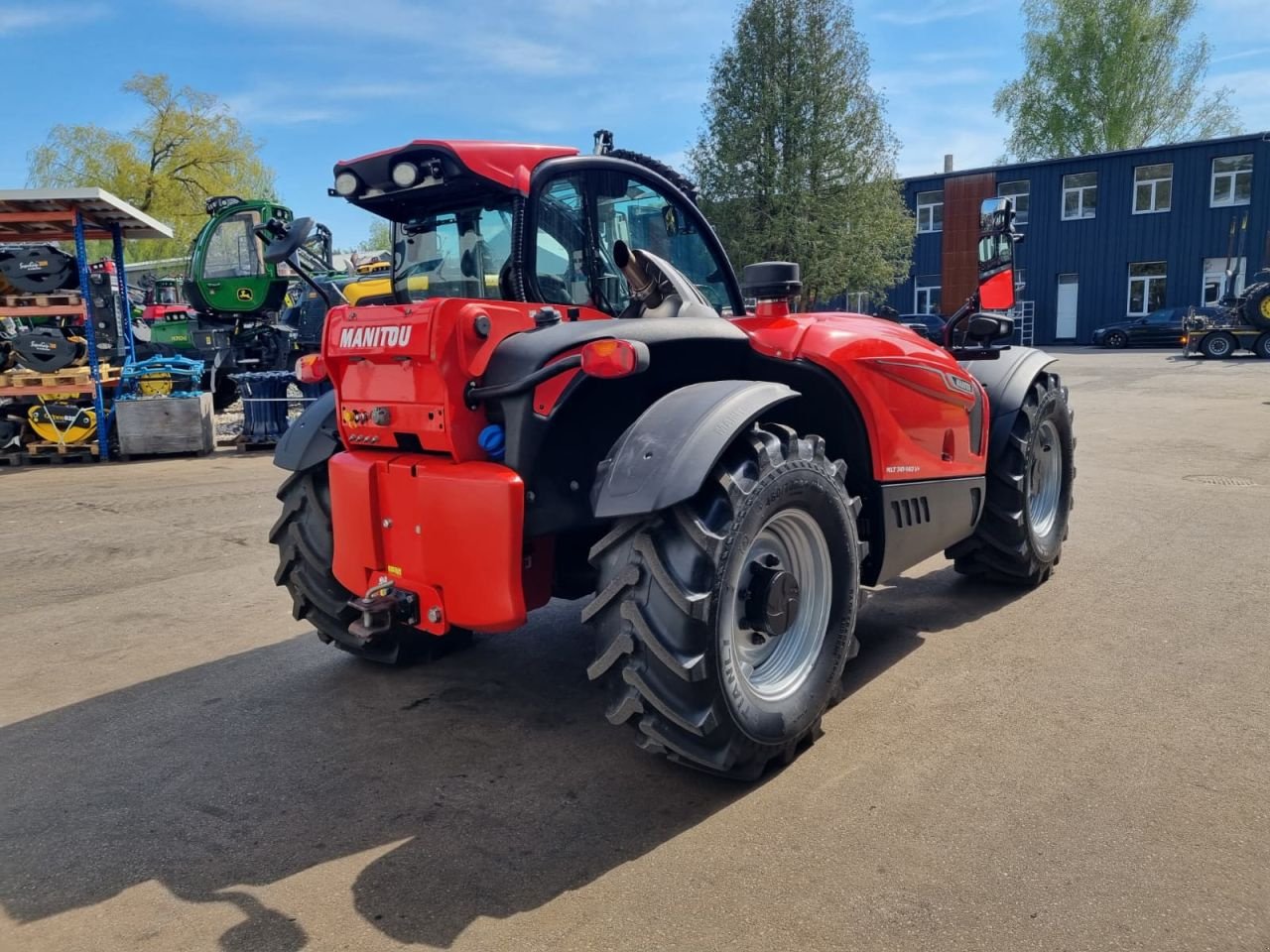 Teleskoplader типа Manitou MLT741, Gebrauchtmaschine в Kazlu Ruda (Фотография 4)