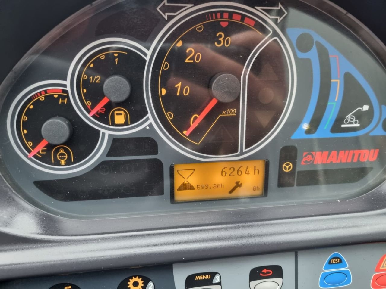 Teleskoplader typu Manitou MLT840-137 PS, Gebrauchtmaschine v Kazlu Ruda (Obrázek 8)