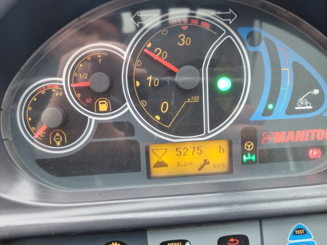 Teleskoplader tip Manitou MLT840-137 PS, Gebrauchtmaschine in Kazlu Ruda (Poză 10)