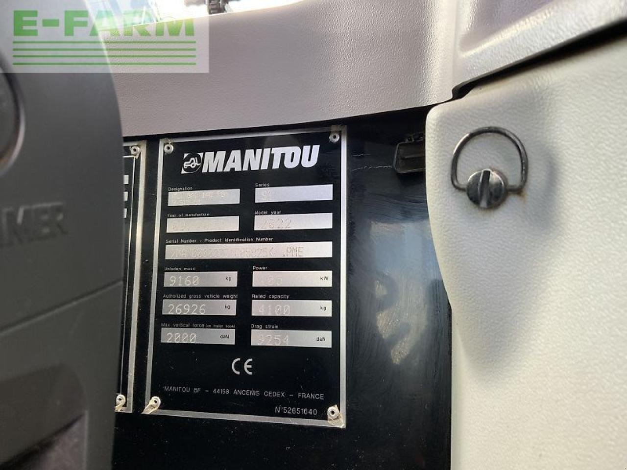 Teleskoplader typu Manitou mlt841-145 ps+elite telehandler (st24153), Gebrauchtmaschine v SHAFTESBURY (Obrázek 21)