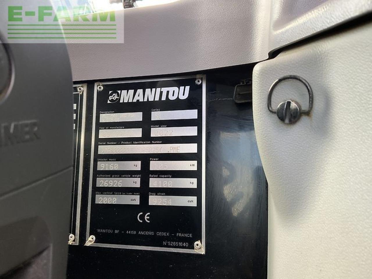 Teleskoplader типа Manitou mlt841-145 ps+elite telehandler (st24153), Gebrauchtmaschine в SHAFTESBURY (Фотография 21)