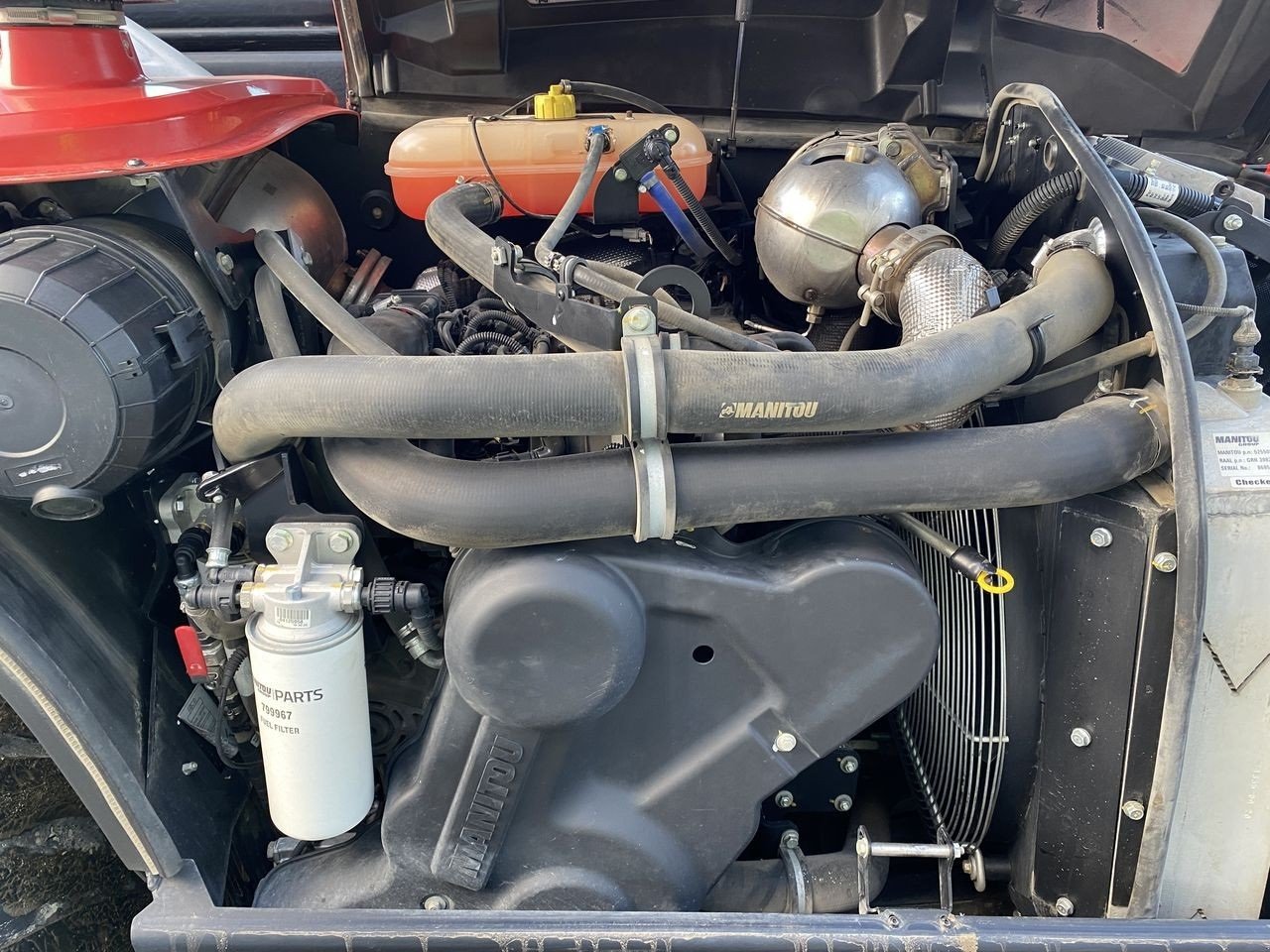 Teleskoplader del tipo Manitou MLT940-140V+ ELITE, Gebrauchtmaschine en Skive (Imagen 9)