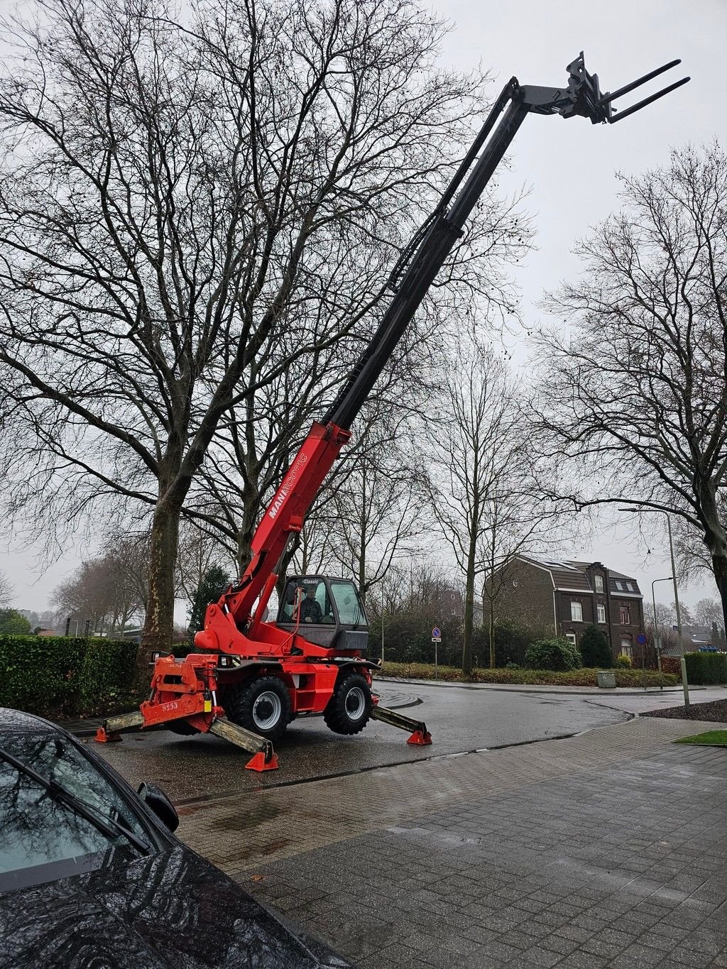 Teleskoplader des Typs Manitou MRT 1542, Gebrauchtmaschine in Geleen (Bild 7)