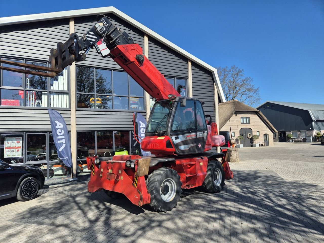 Teleskoplader del tipo Manitou MRT 1840 easy, Gebrauchtmaschine In Lunteren (Immagine 2)