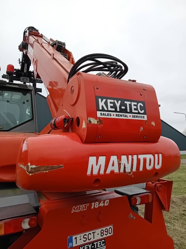 Teleskoplader del tipo Manitou MRT 1840, Gebrauchtmaschine In Moerbeke (Immagine 11)