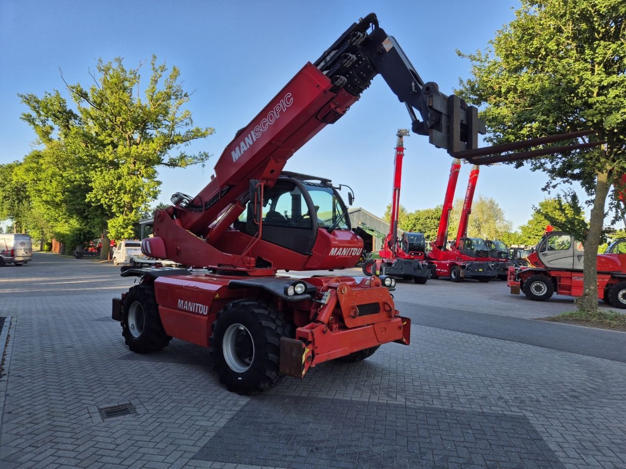Teleskoplader of the type Manitou MRT 1850 plus privilege, Gebrauchtmaschine in Lunteren (Picture 7)