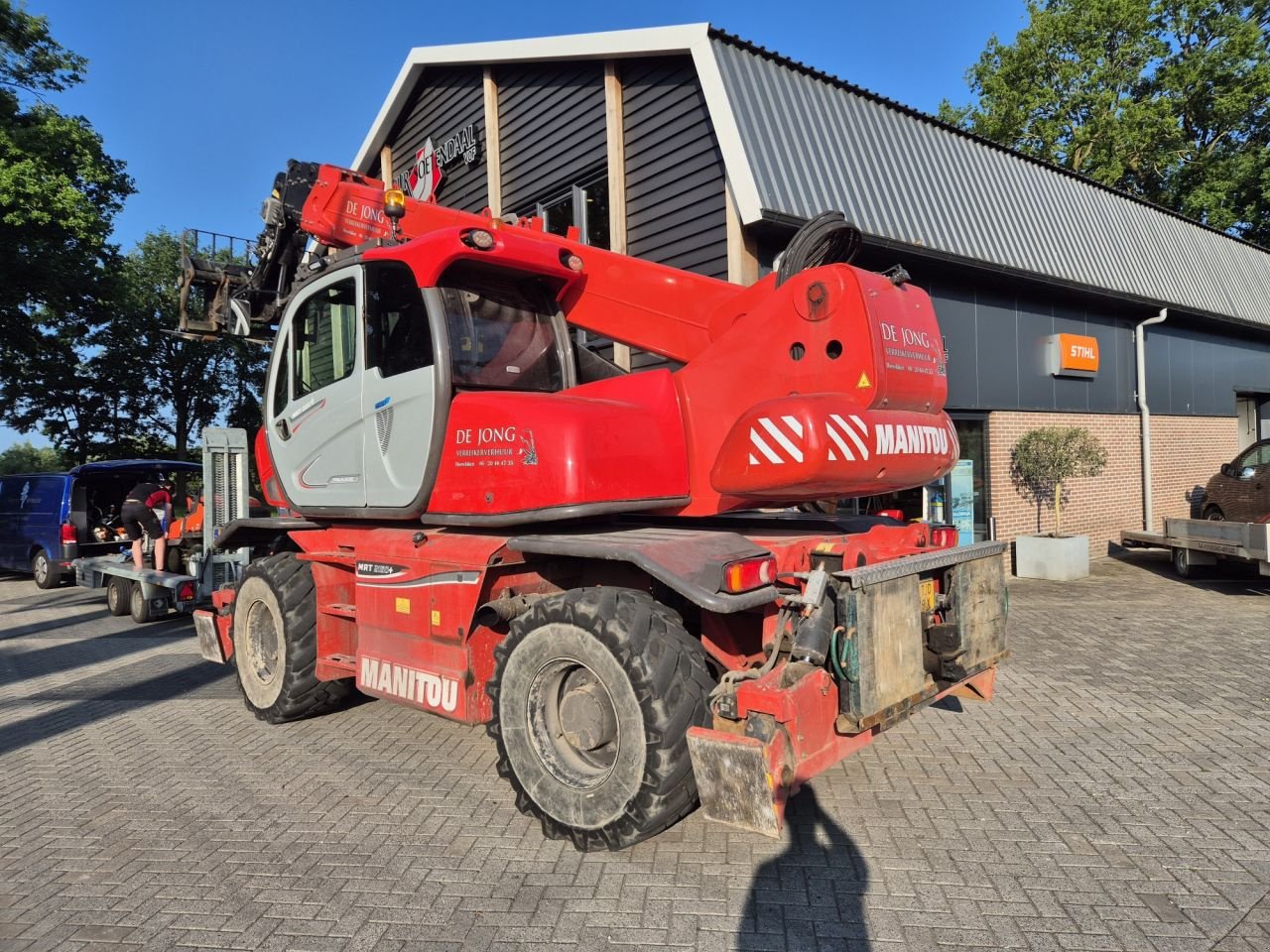 Teleskoplader typu Manitou MRT 2150, Gebrauchtmaschine v Lunteren (Obrázek 4)