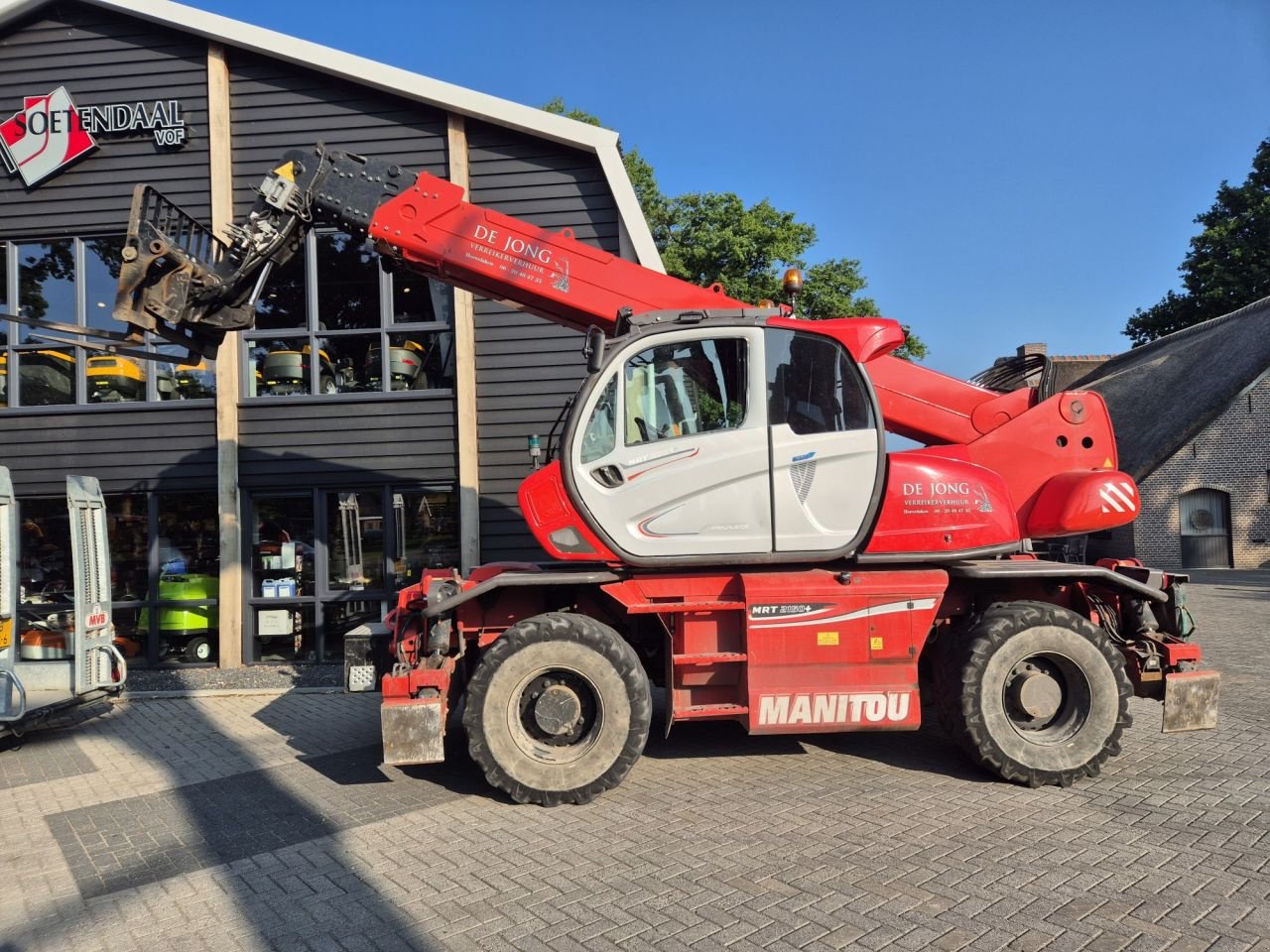 Teleskoplader typu Manitou MRT 2150, Gebrauchtmaschine v Lunteren (Obrázek 1)