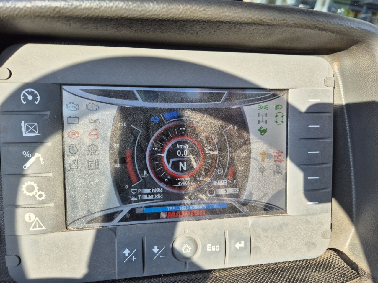 Teleskoplader typu Manitou MRT 2150, Gebrauchtmaschine v Lunteren (Obrázek 11)