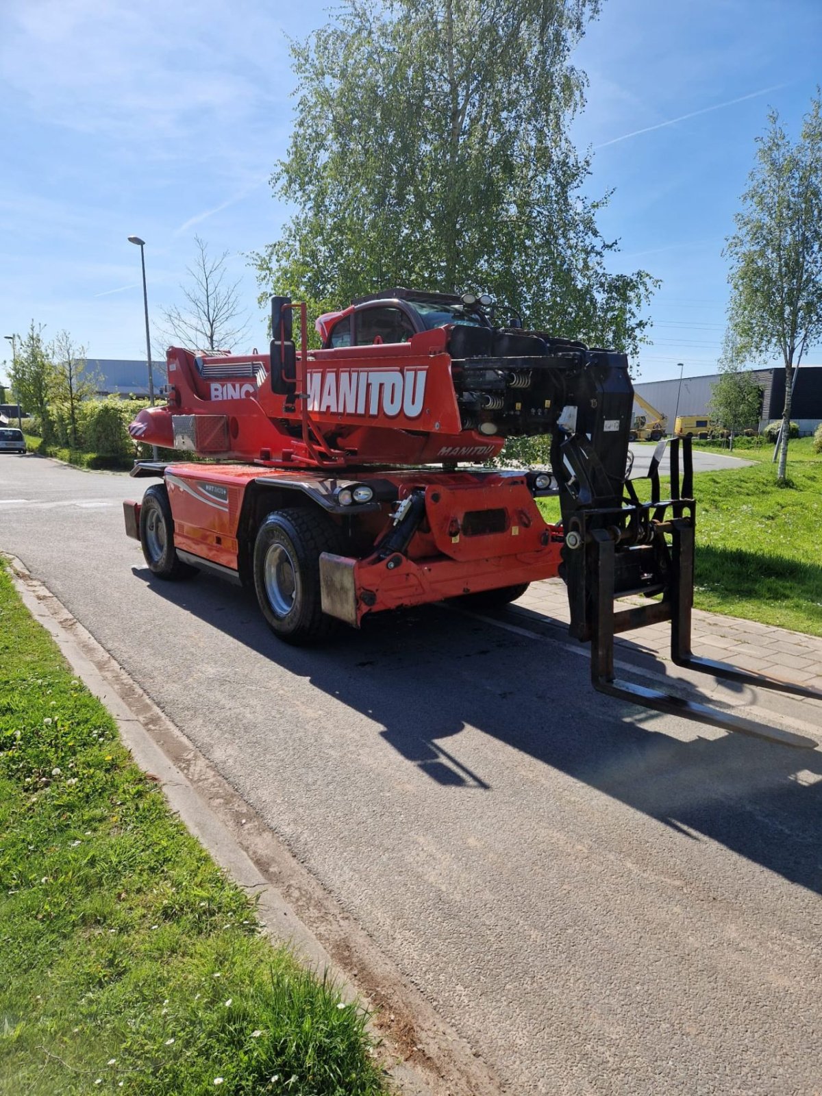 Teleskoplader tip Manitou MRT 2470 plus, Gebrauchtmaschine in Lunteren (Poză 6)