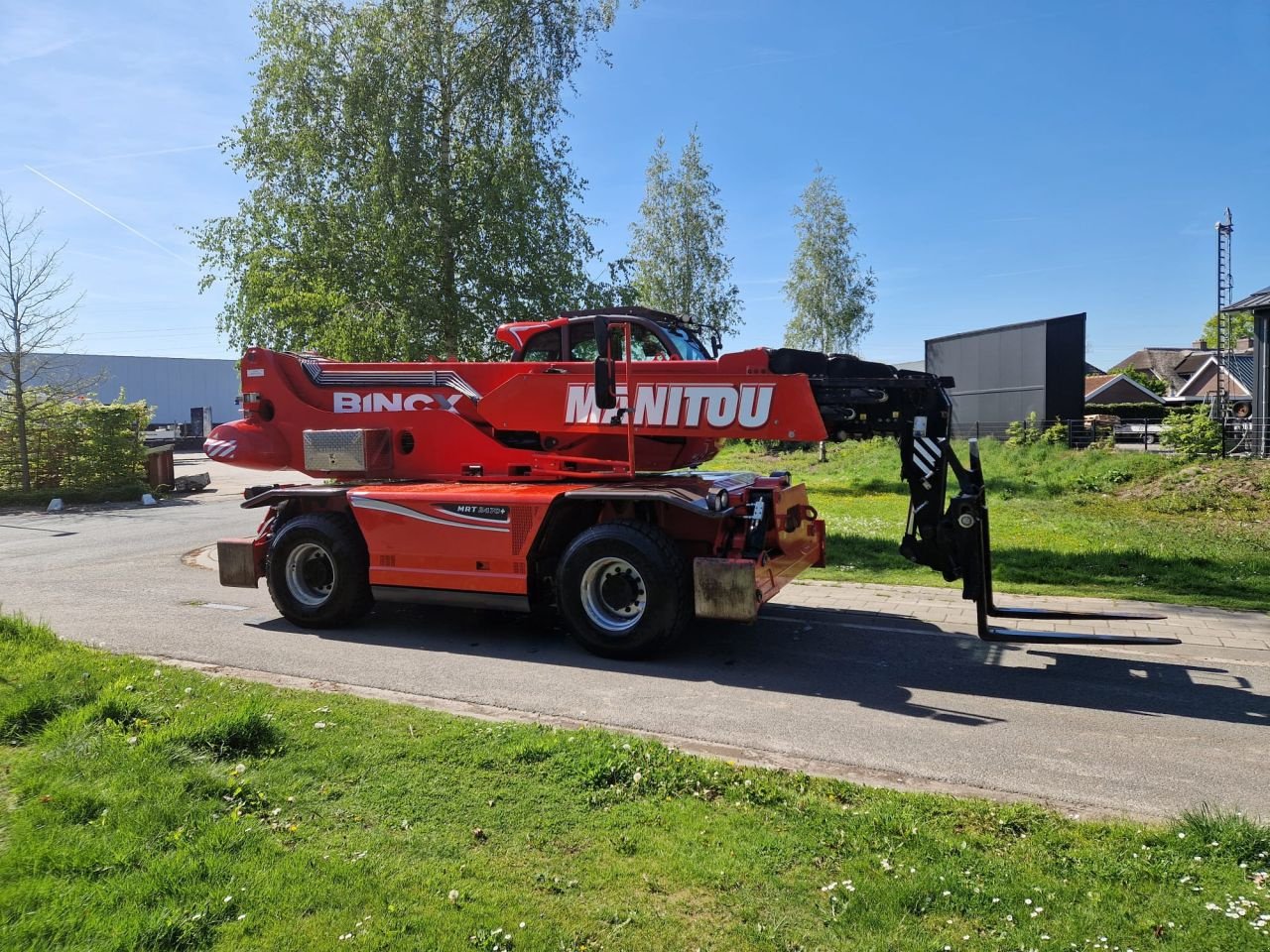 Teleskoplader tip Manitou MRT 2470 plus, Gebrauchtmaschine in Lunteren (Poză 5)