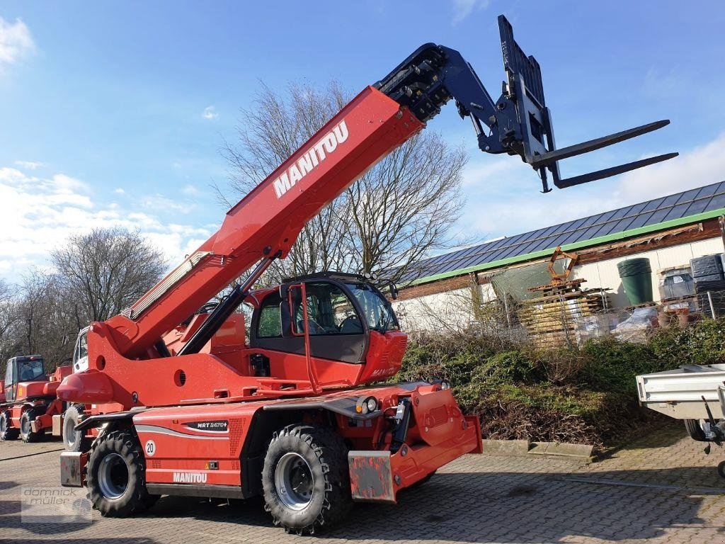 Teleskoplader du type Manitou MRT 2470+ Privilege AC Klima, Gebrauchtmaschine en Friedrichsdorf (Photo 8)