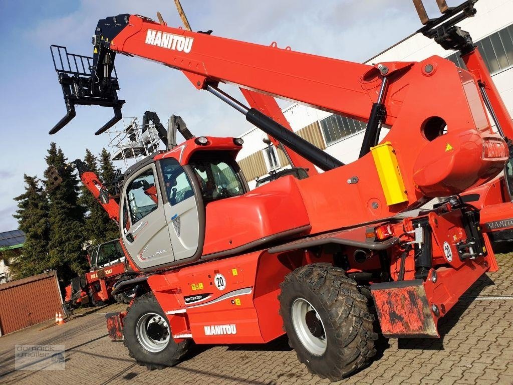 Teleskoplader du type Manitou MRT 2470+ Privilege AC Klima, Gebrauchtmaschine en Friedrichsdorf (Photo 2)
