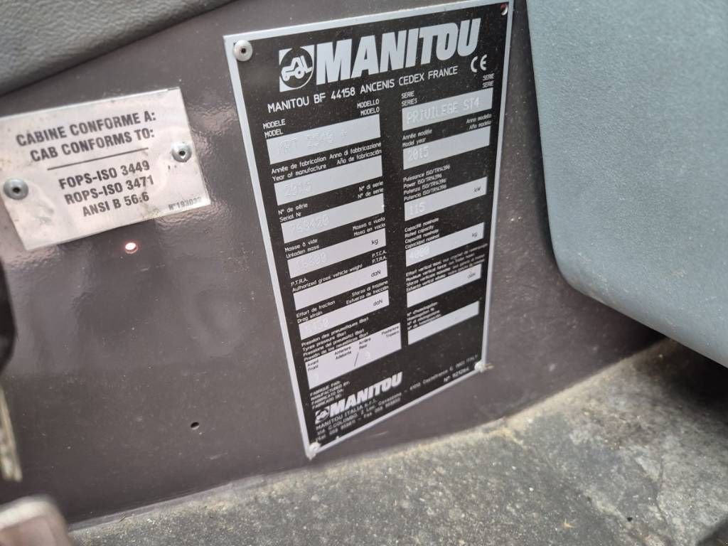 Teleskoplader des Typs Manitou MRT 2540 Plus Privilege ST4, Gebrauchtmaschine in Luttenberg (Bild 2)