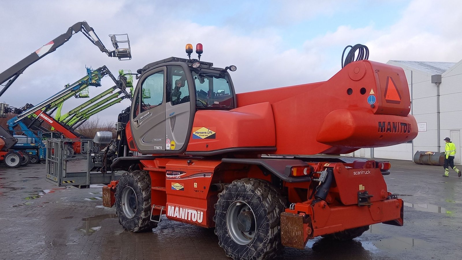 Teleskoplader του τύπου Manitou MRT 2550 plus 2550 plus, Gebrauchtmaschine σε Faaborg (Φωτογραφία 2)