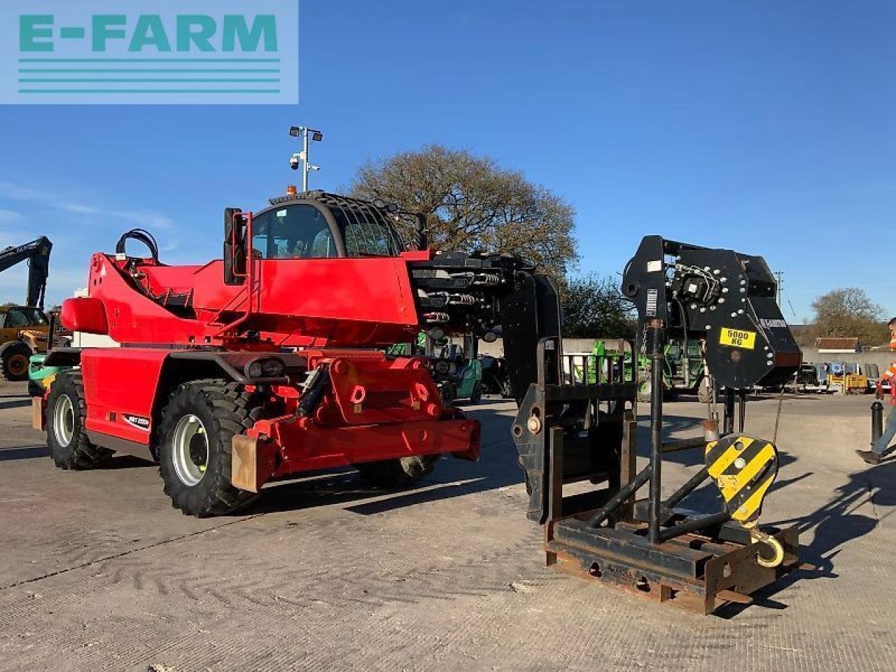 Teleskoplader of the type Manitou mrt 2550+ privilege roto telehandler (st25109), Gebrauchtmaschine in SHAFTESBURY (Picture 13)