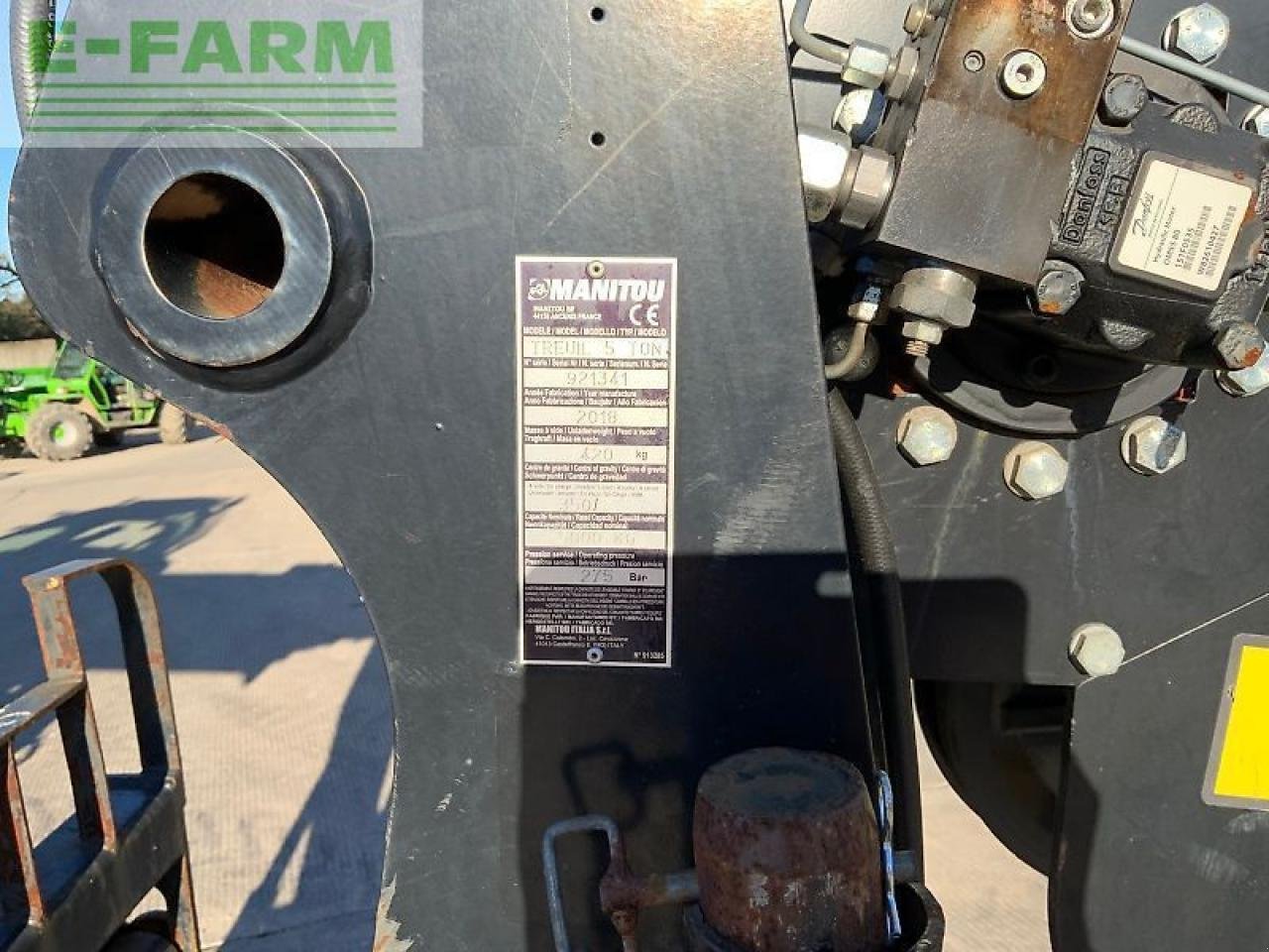 Teleskoplader of the type Manitou mrt 2550+ privilege roto telehandler (st25109), Gebrauchtmaschine in SHAFTESBURY (Picture 21)