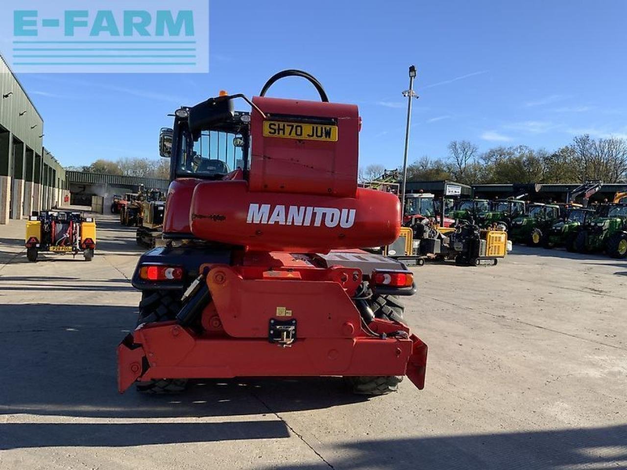 Teleskoplader του τύπου Manitou mrt 2550+ privilege roto telehandler (st25109), Gebrauchtmaschine σε SHAFTESBURY (Φωτογραφία 4)
