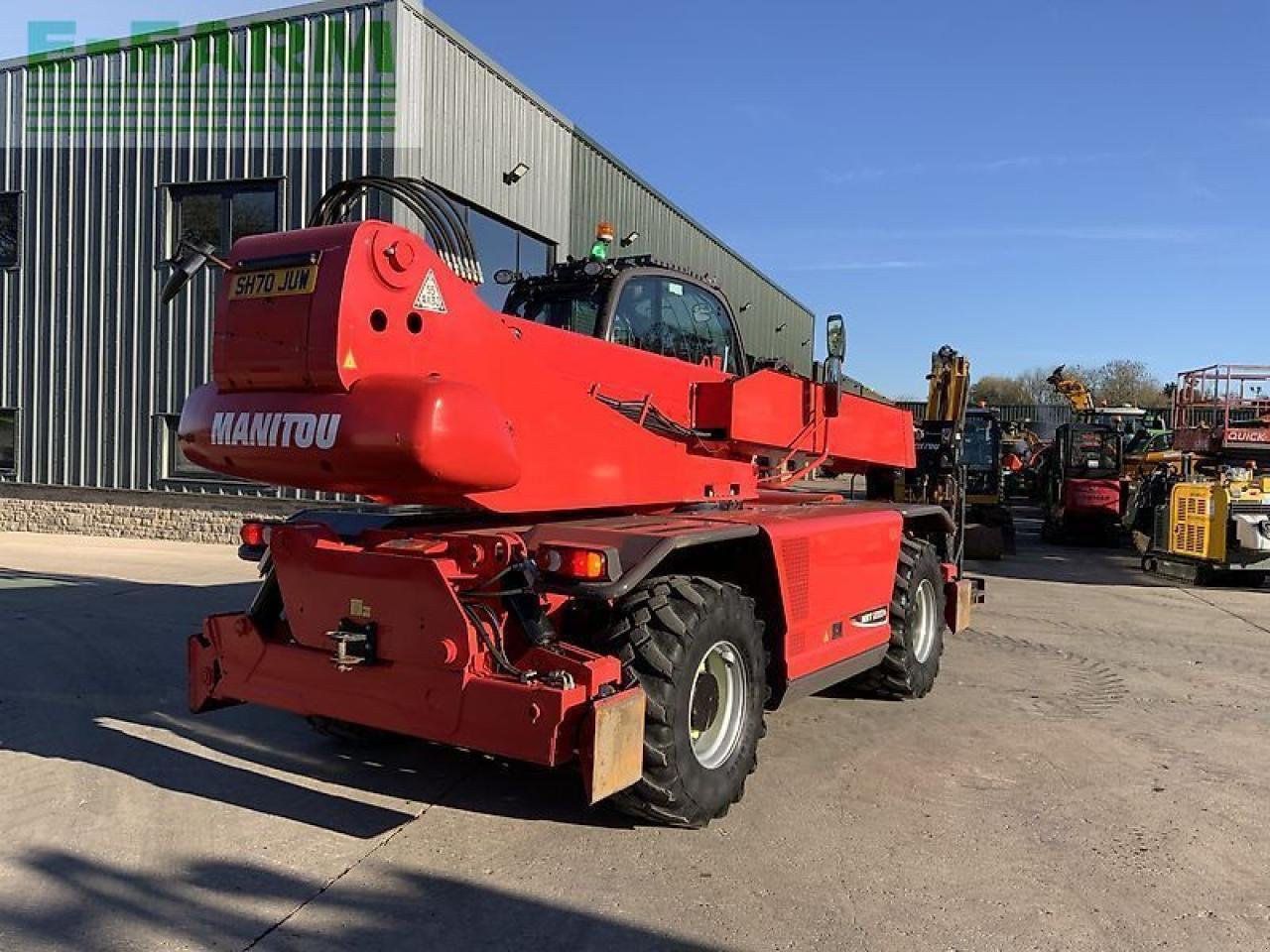 Teleskoplader za tip Manitou mrt 2550+ privilege roto telehandler (st25109), Gebrauchtmaschine u SHAFTESBURY (Slika 3)