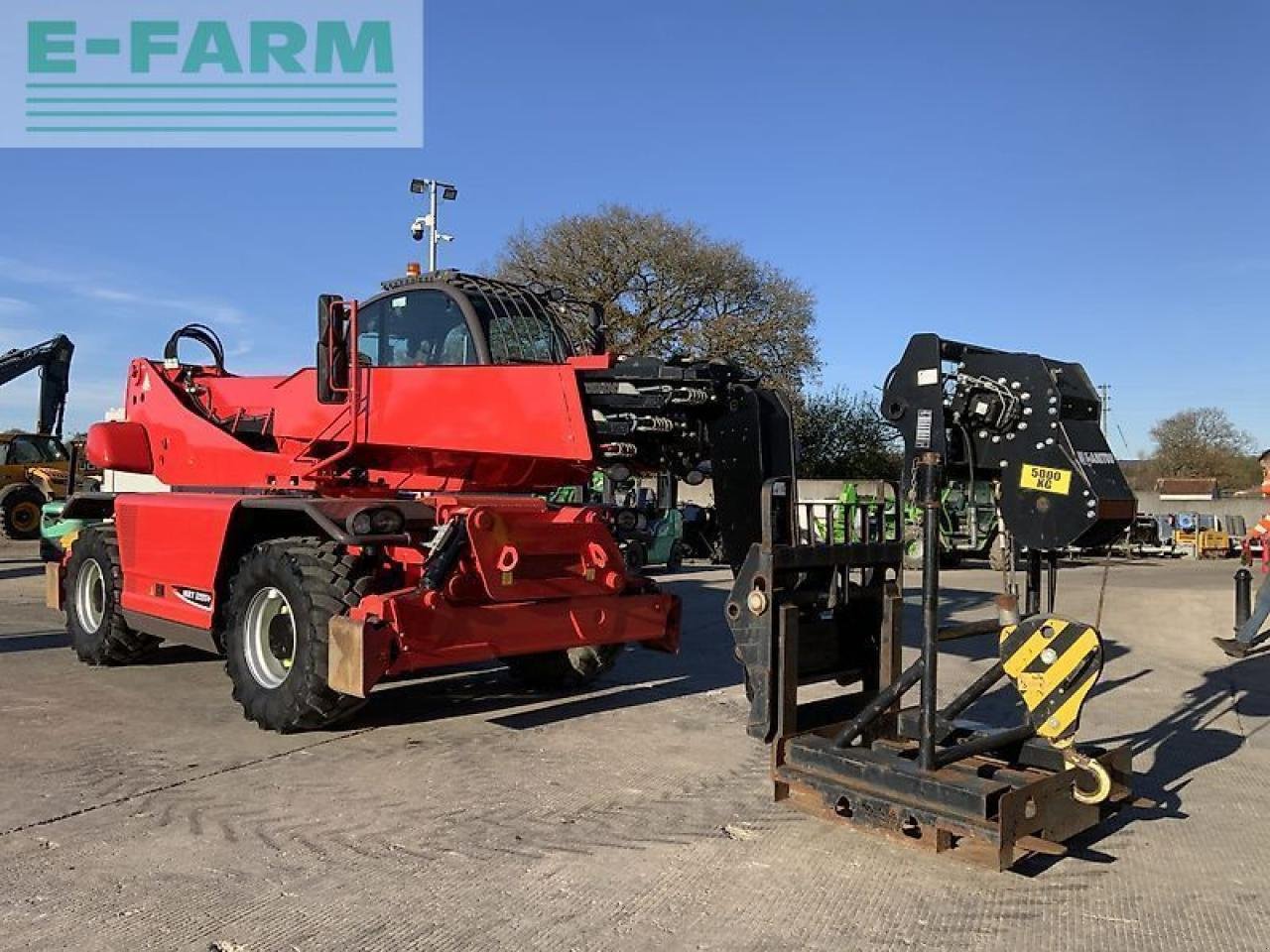Teleskoplader του τύπου Manitou mrt 2550+ privilege roto telehandler (st25109), Gebrauchtmaschine σε SHAFTESBURY (Φωτογραφία 4)