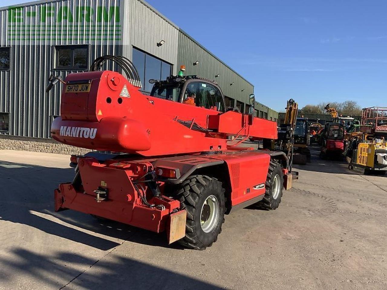 Teleskoplader του τύπου Manitou mrt 2550+ privilege roto telehandler (st25109), Gebrauchtmaschine σε SHAFTESBURY (Φωτογραφία 12)