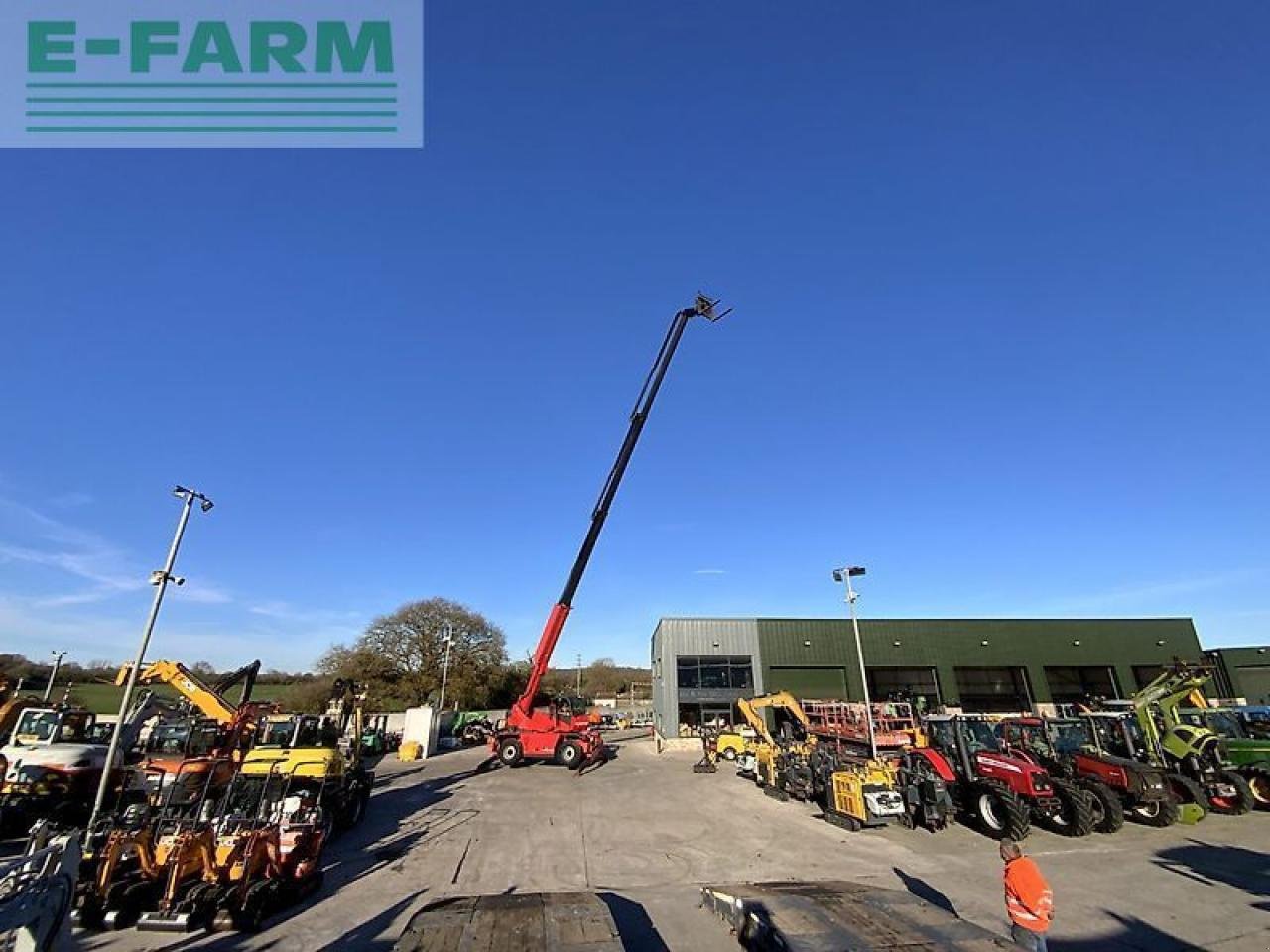 Teleskoplader του τύπου Manitou mrt 2550+ privilege roto telehandler (st25109), Gebrauchtmaschine σε SHAFTESBURY (Φωτογραφία 17)