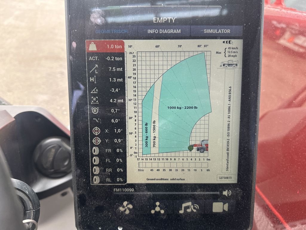 Teleskoplader του τύπου Manitou MRT 2660 Vision Plus, Gebrauchtmaschine σε Laren Gld (Φωτογραφία 10)