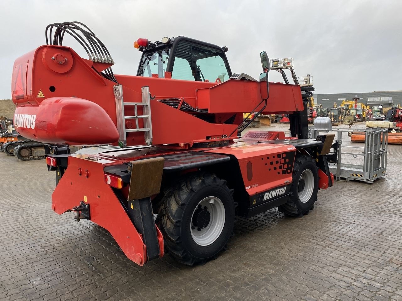 Teleskoplader a típus Manitou MRT1840 EASY ST3B, Gebrauchtmaschine ekkor: Skive (Kép 4)