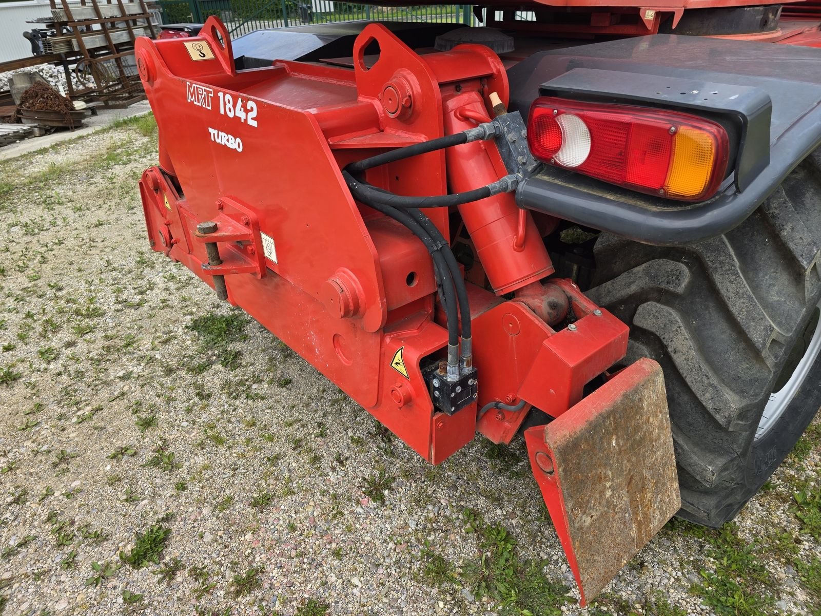 Teleskoplader of the type Manitou MRT1842, Gebrauchtmaschine in Gabersdorf (Picture 23)