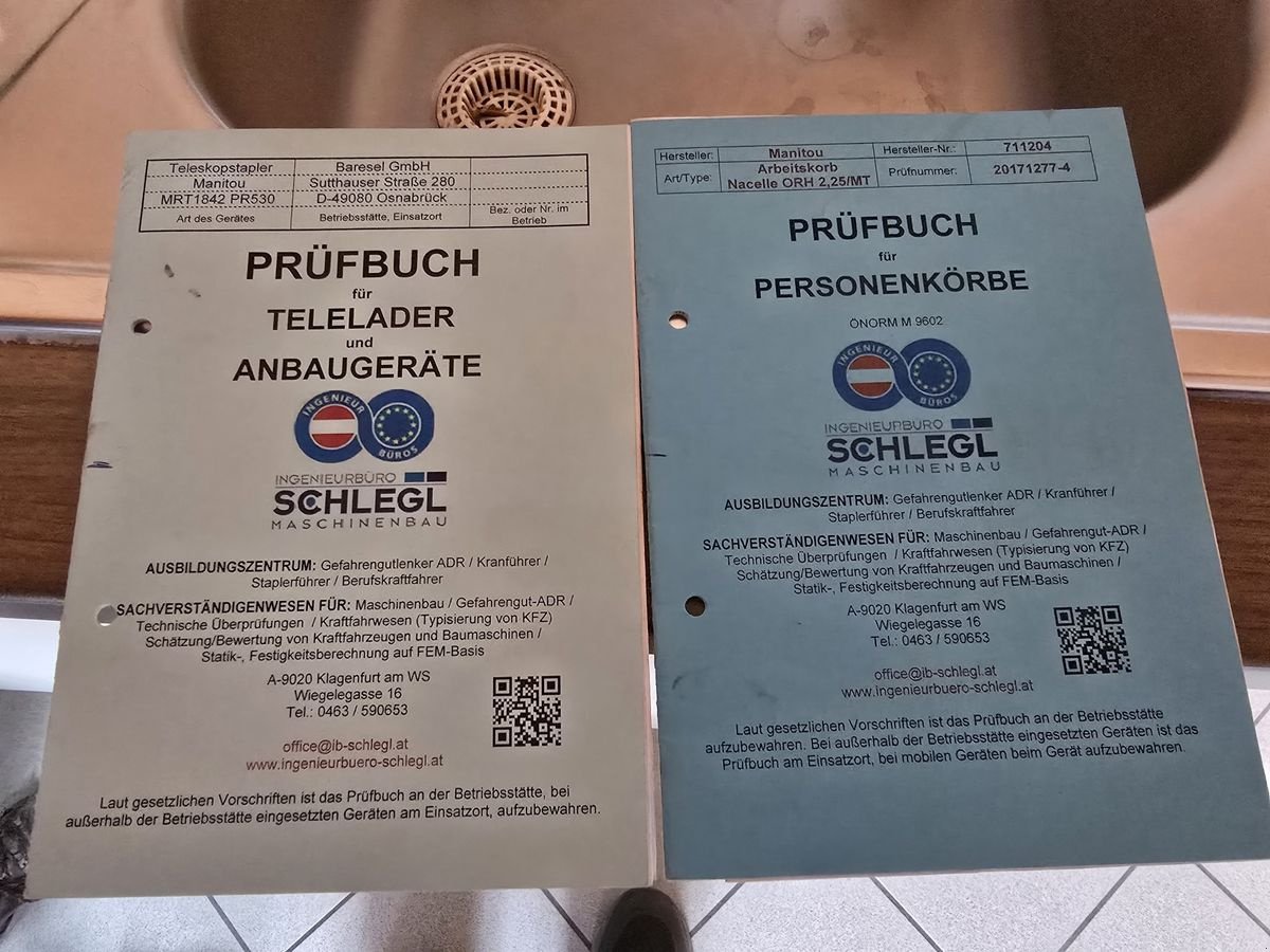 Teleskoplader of the type Manitou MRT1842, Gebrauchtmaschine in Gabersdorf (Picture 29)