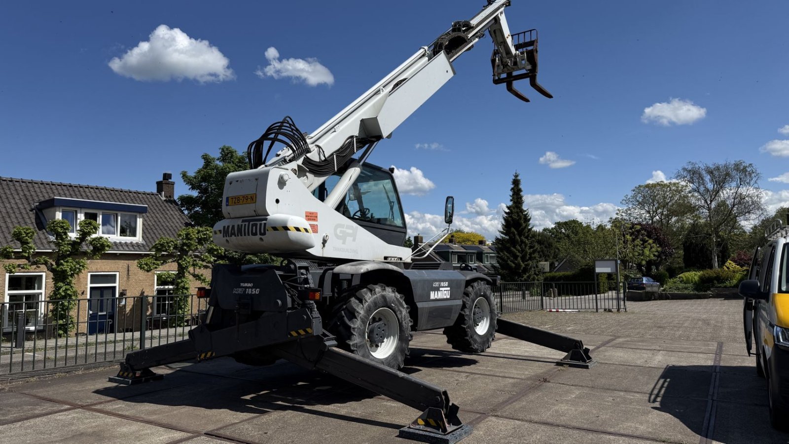 Teleskoplader typu Manitou MRT1850, Gebrauchtmaschine w Krimpen aan de Lek (Zdjęcie 1)