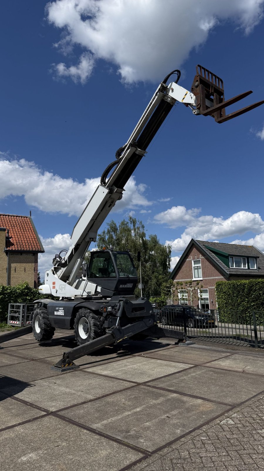 Teleskoplader typu Manitou MRT1850, Gebrauchtmaschine w Krimpen aan de Lek (Zdjęcie 2)