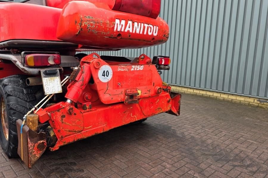 Teleskoplader del tipo Manitou MRT2150 As-Is, Diesel, 4x4x4, 21m Lifitng Height,, Gebrauchtmaschine In Groenlo (Immagine 9)