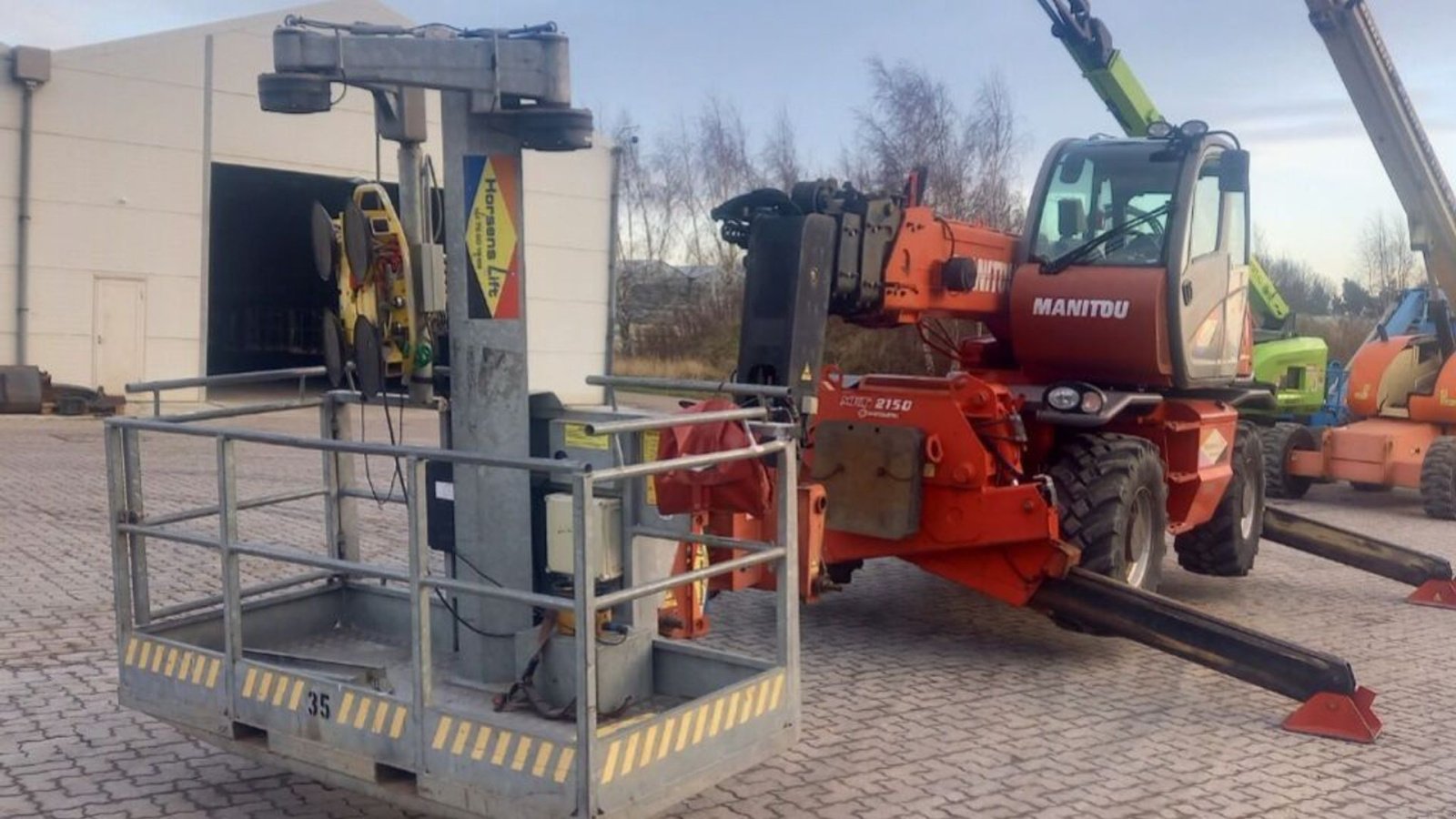 Teleskoplader typu Manitou MRT2150, Gebrauchtmaschine v Rødovre (Obrázek 3)